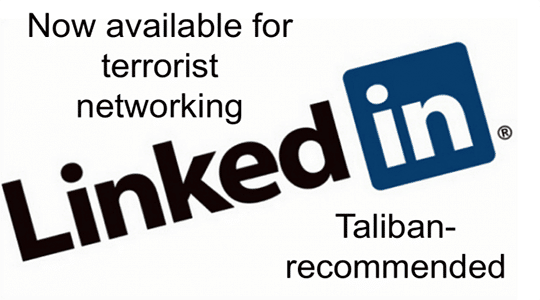 My Big Plunge - Jihad listed as a skill on LinkedIn
