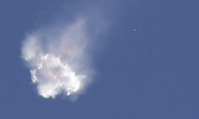 SpaceX Falcon 9 rocket disintegrates after launch
