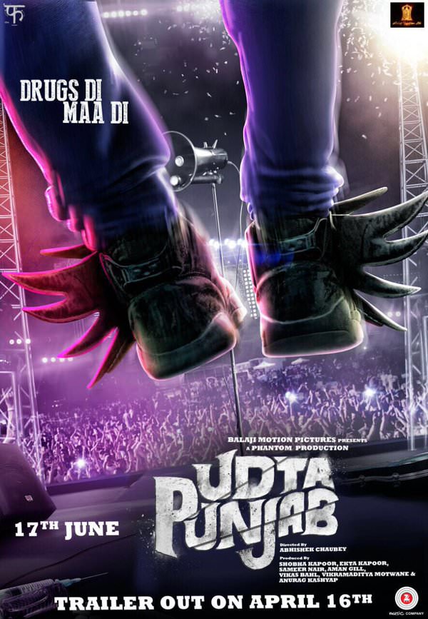 Udta Punjab Official Trailer release. Courtesy: Balaji Motion Pictures 