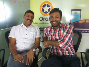  Arun Bhati, COO and Founder, Sameer Khanaa, CEO and Founder, Orahi.