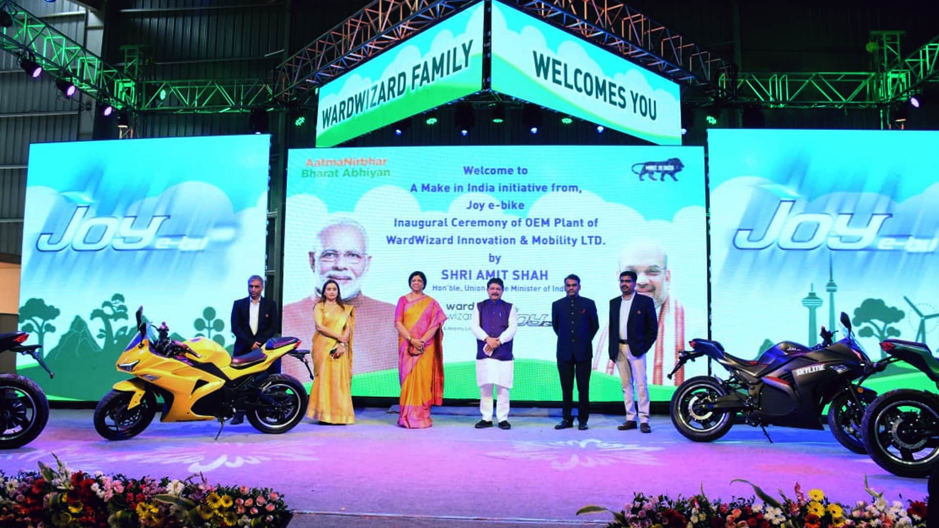 Wardwizard Innovation Inaugurates One of India's Largest Electric Two-wheelers Plant; To Generate 6,000 Employment Opportunities