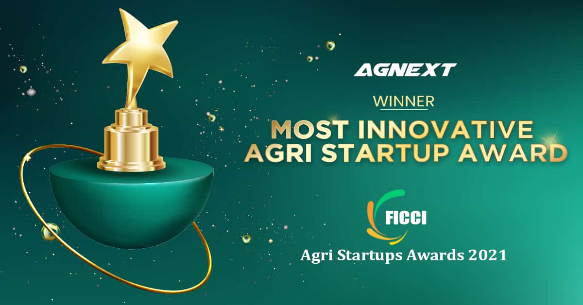 AgNext achieves “Most Innovative Agri Startup Award” in Virtual FICCI Summit & Awards