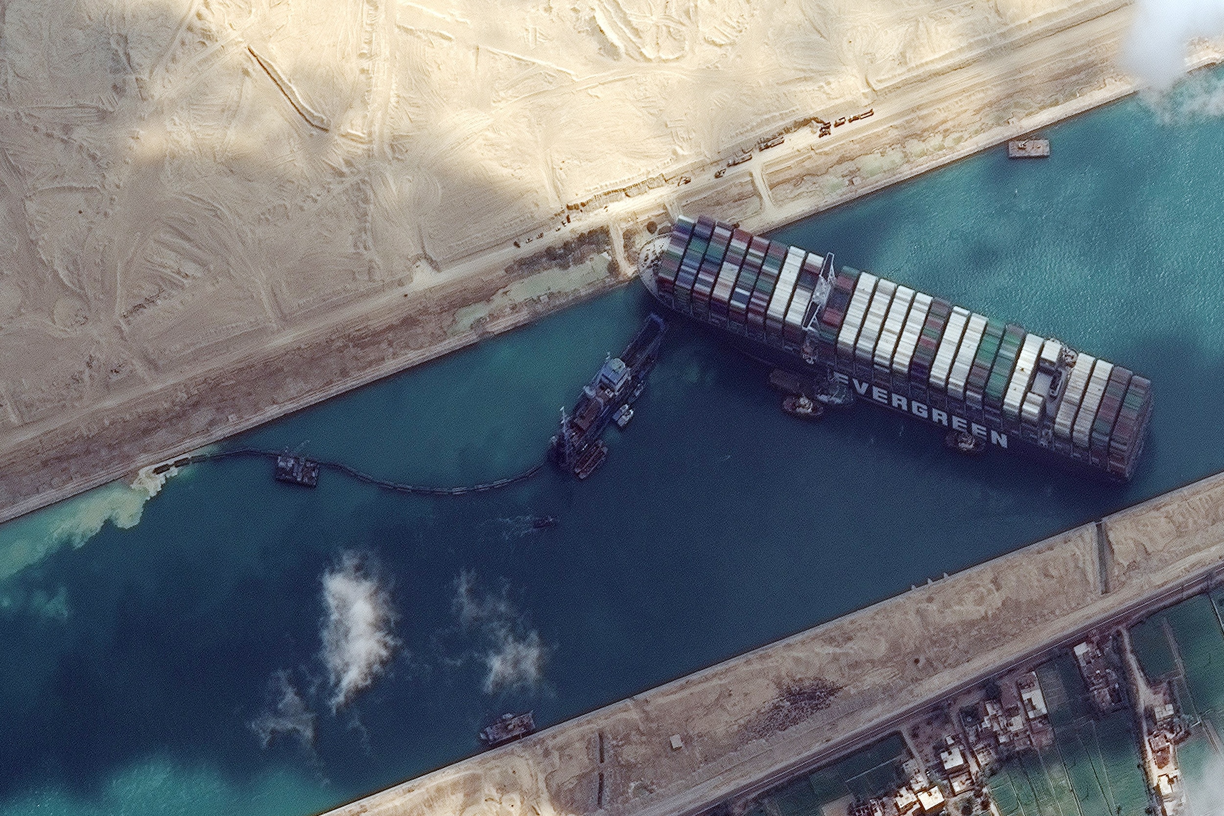 Global supply chain and trade immensely disrupted by weeklong Suez Canal blockade