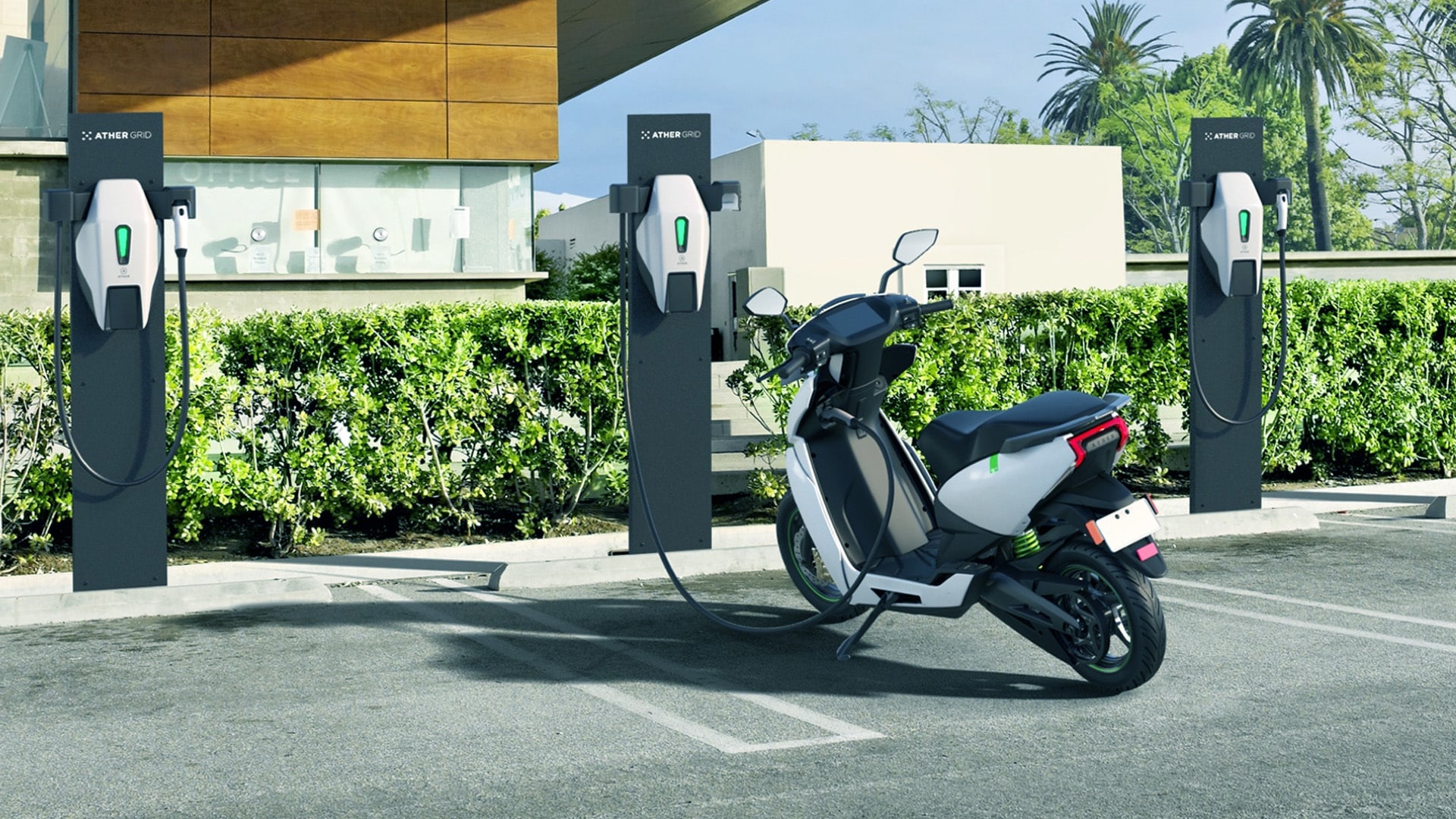 Ather Energy ties up with Park+ to sets up fast charging network in Mumbai