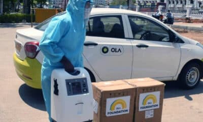 Ola launches free door delivery of oxygen to COVID patients in Chennai