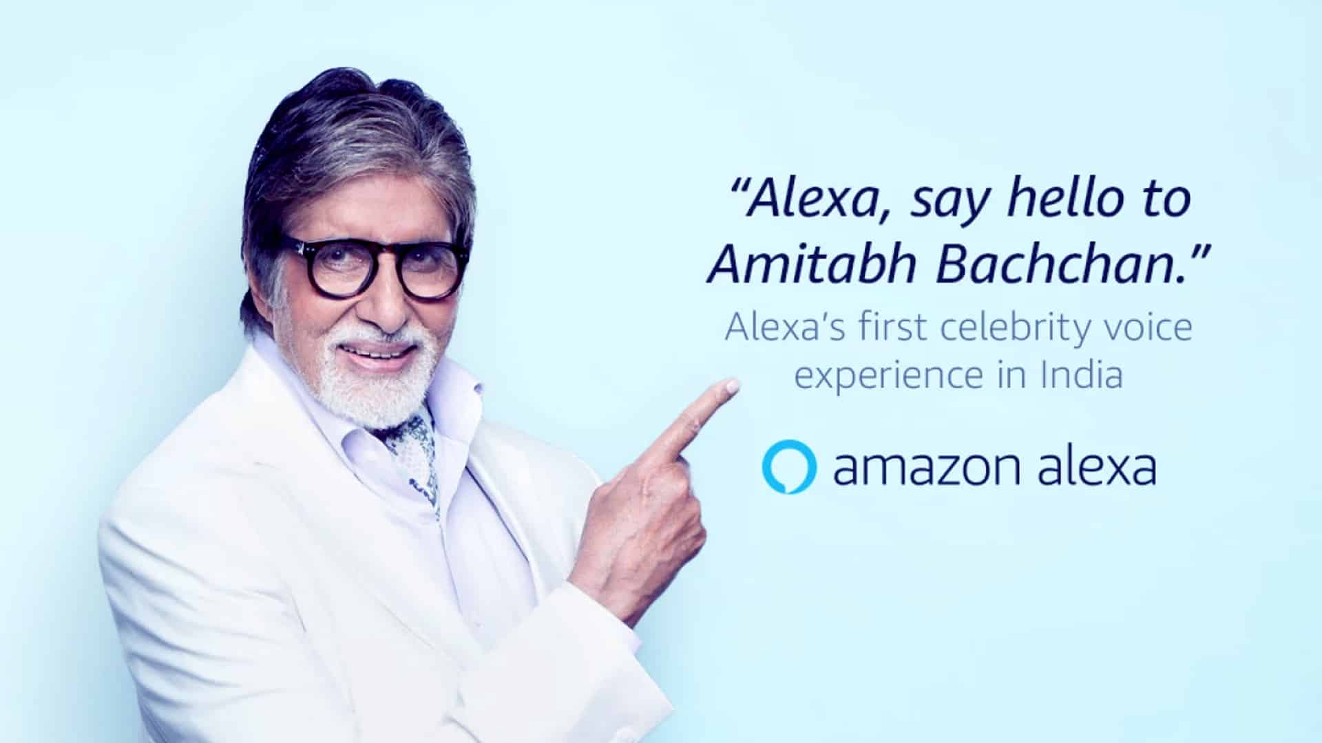 Amazon brings Amitabh Bachchan's voice to Alexa
