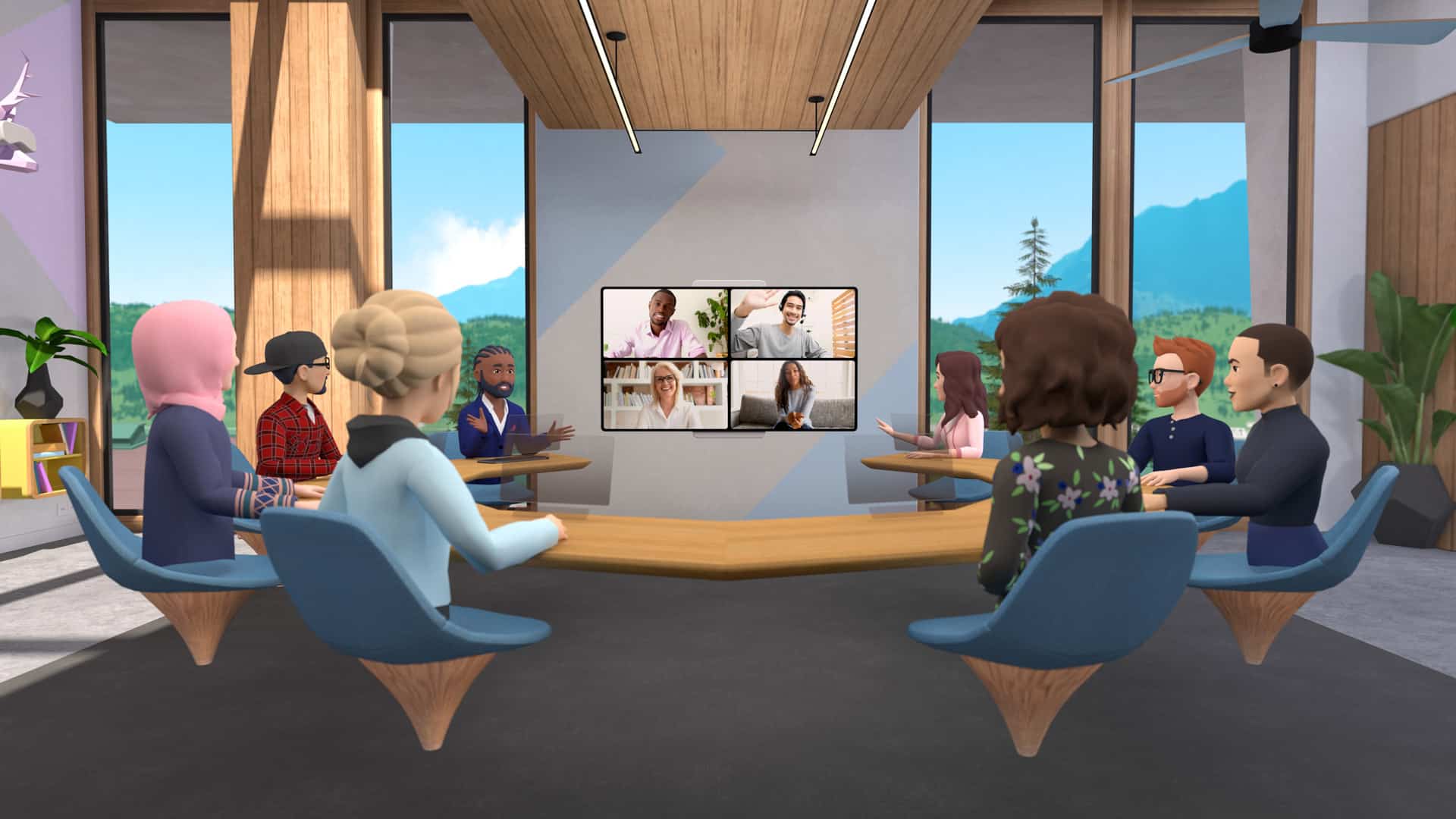 Facebook launches Horizon Workrooms, a virtual reality app for the “new normal”