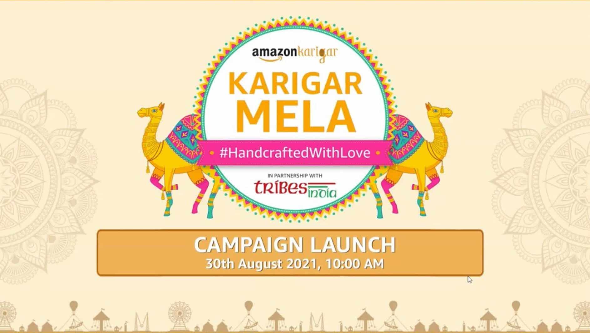 Amazon India launches Karigar Mela in partnership with Tribes India