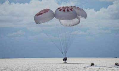 Historic successful space tourism mission returns 4 people to Earth aboard SpaceX Crew Dragon capsule
