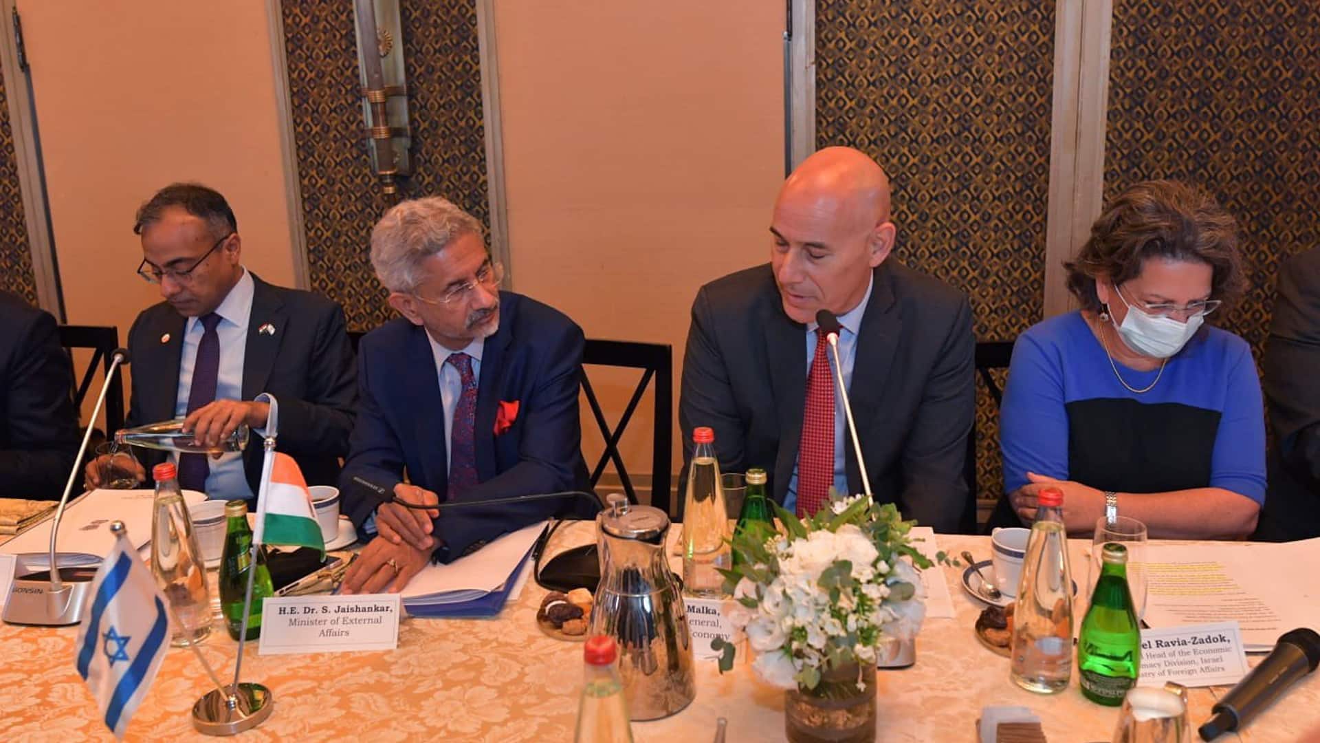 Jaishankar encourages Israeli businesses to focus more deeply on opportunities in India