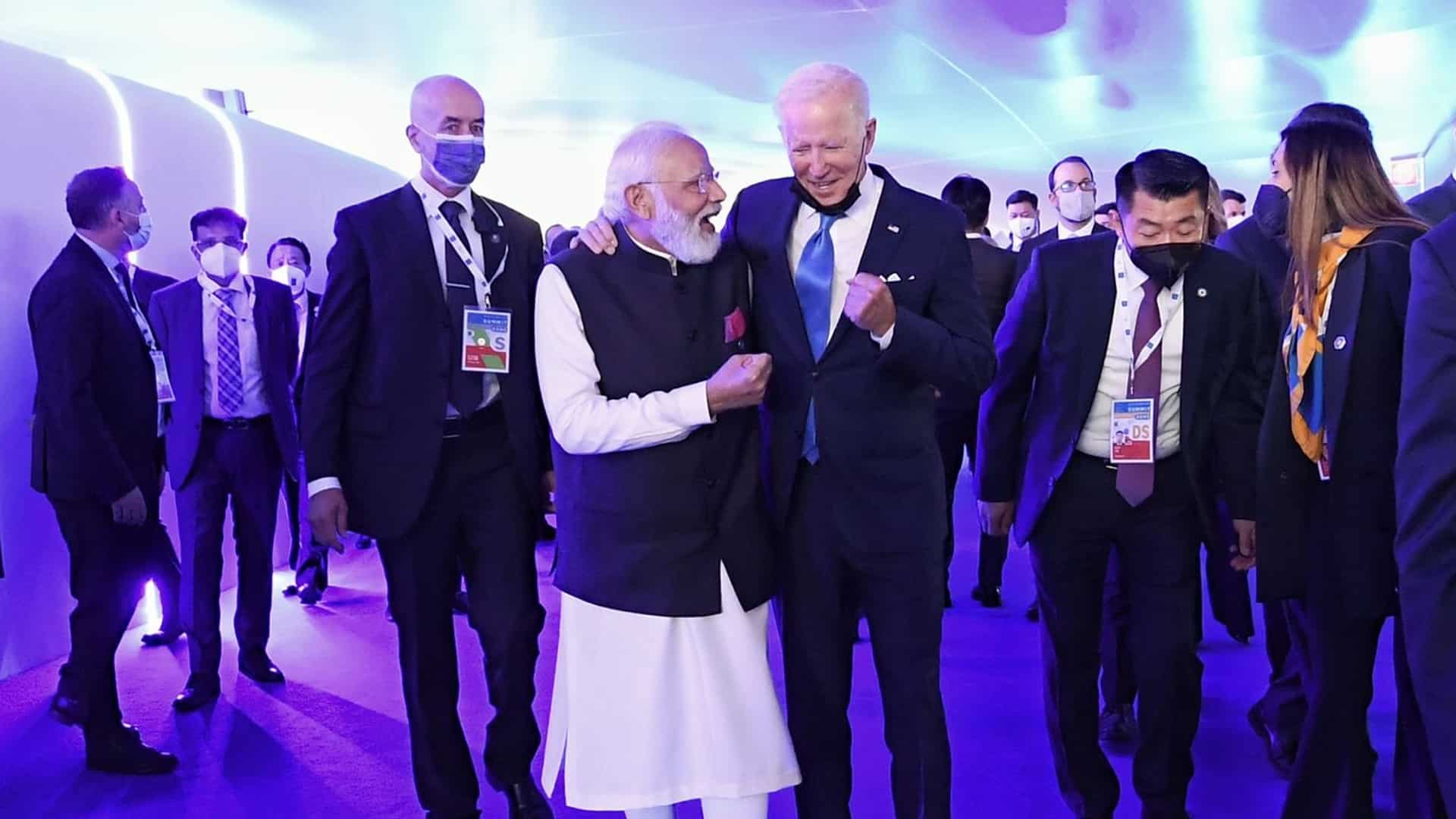 At Biden-convened summit, PM underlined trusted source, transparency, time-frame for improving supply chains