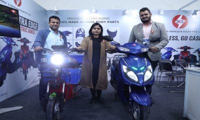 SHEMA Electric unveils 2 new electric two-wheelers at EV India Expo 2021
