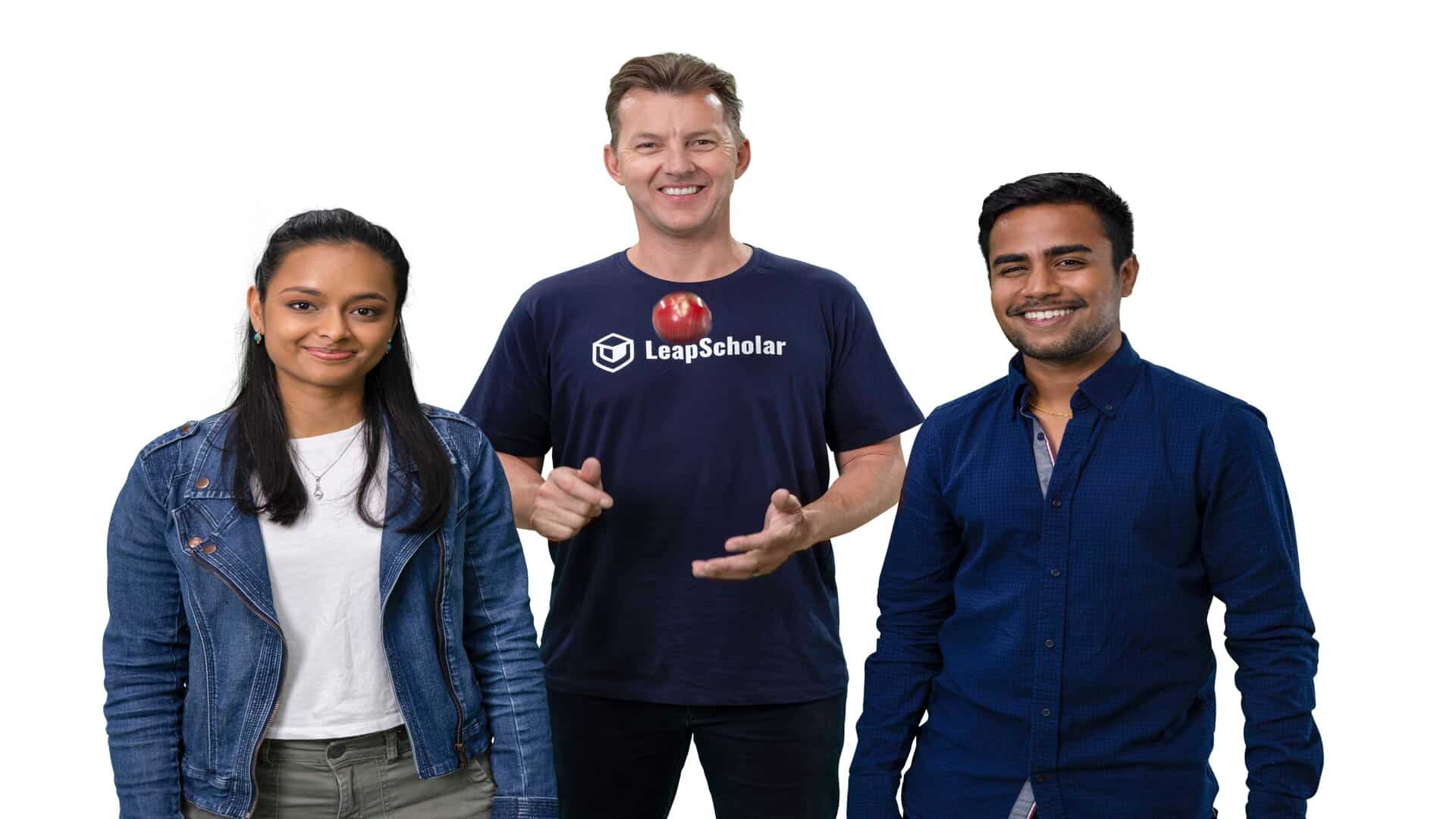 First ever “Master Class with Brett Lee” on Leap Scholar for IELTS preparation