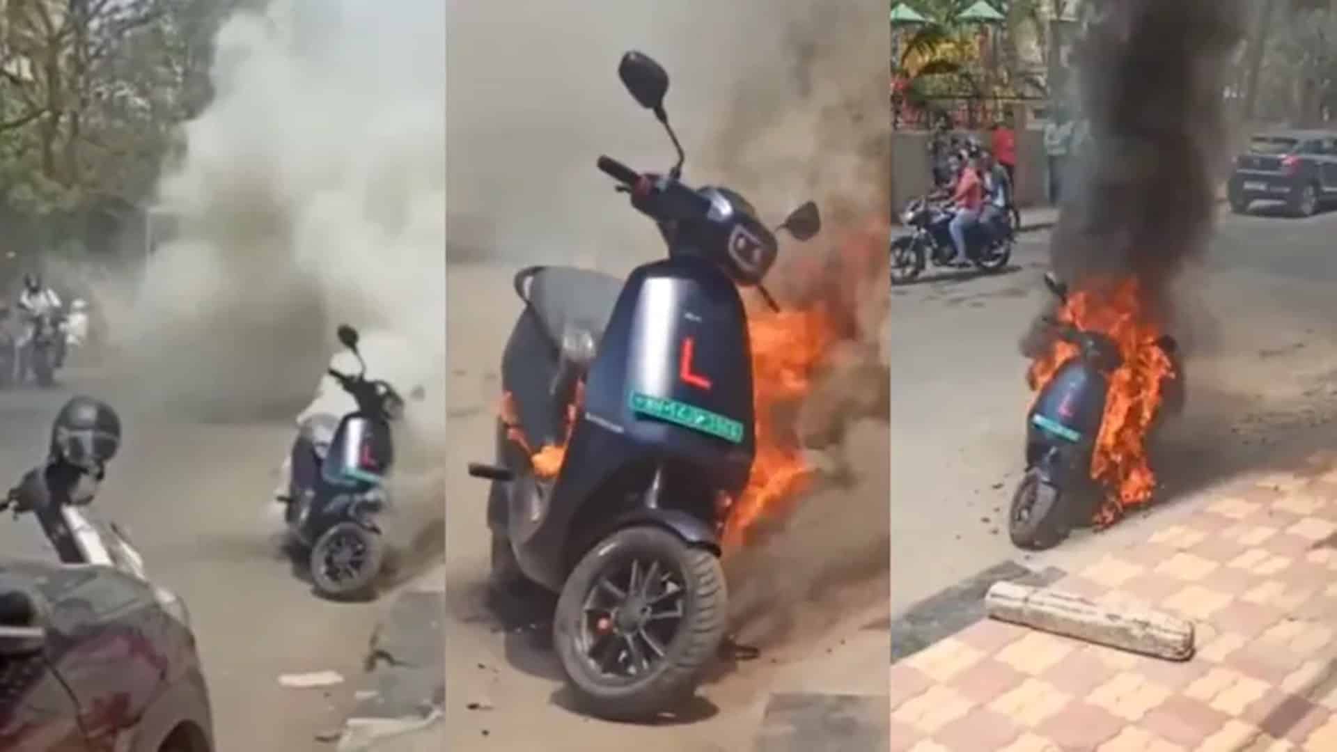 Ola e-scooter catches fire in Pune, Co investigating matter