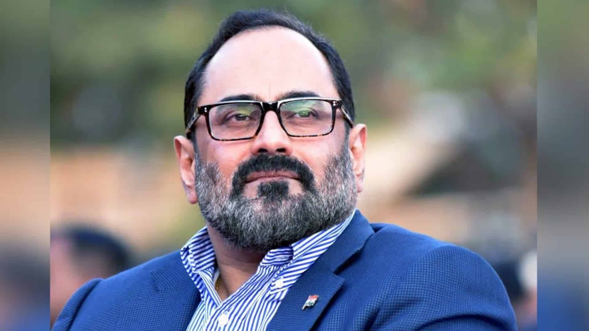 India emerging as leader in exports, manufacturing: MoS IT Rajeev Chandrasekhar