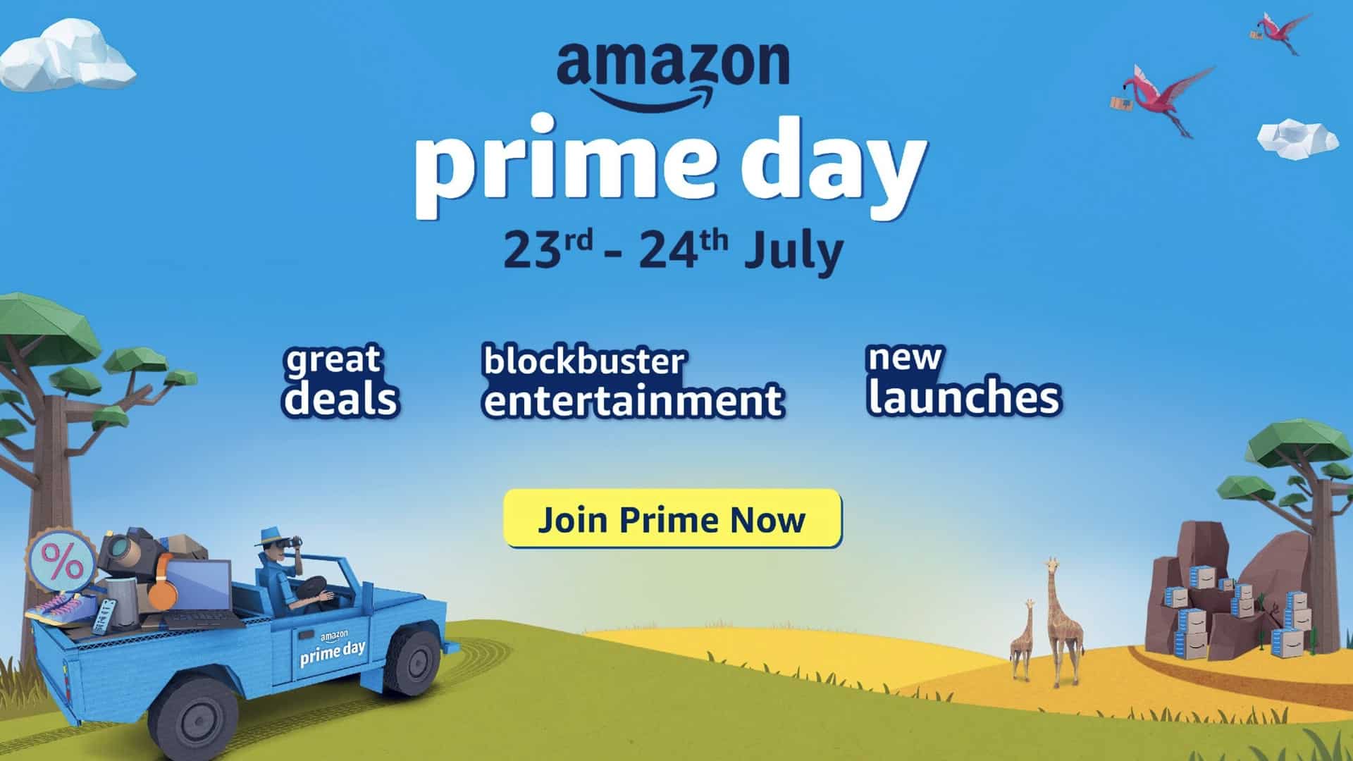 Amazon India to host Prime Day sales on July 23-24