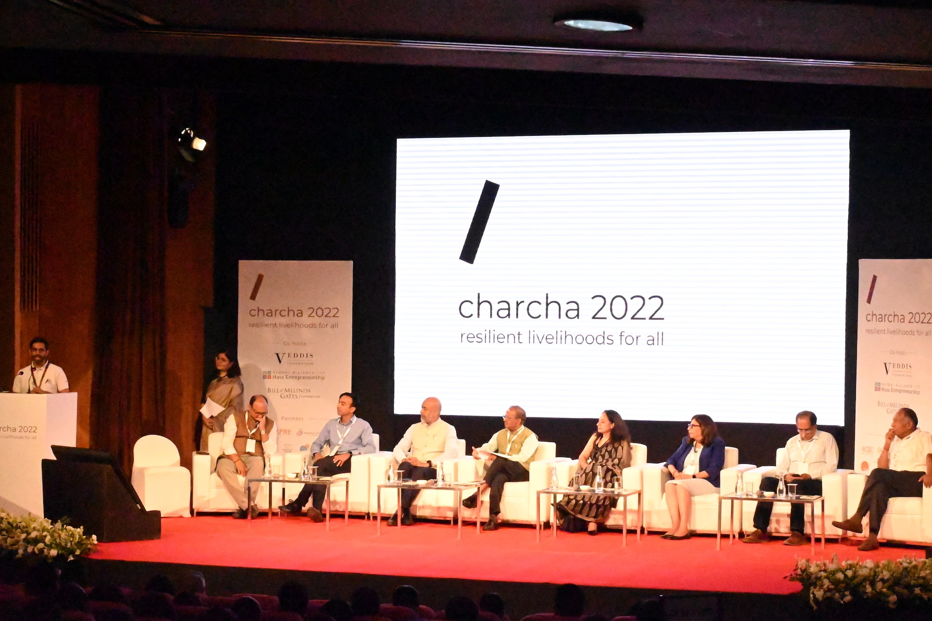 India’s biggest minds resolve to end poverty in the country at ‘Charcha 2022’