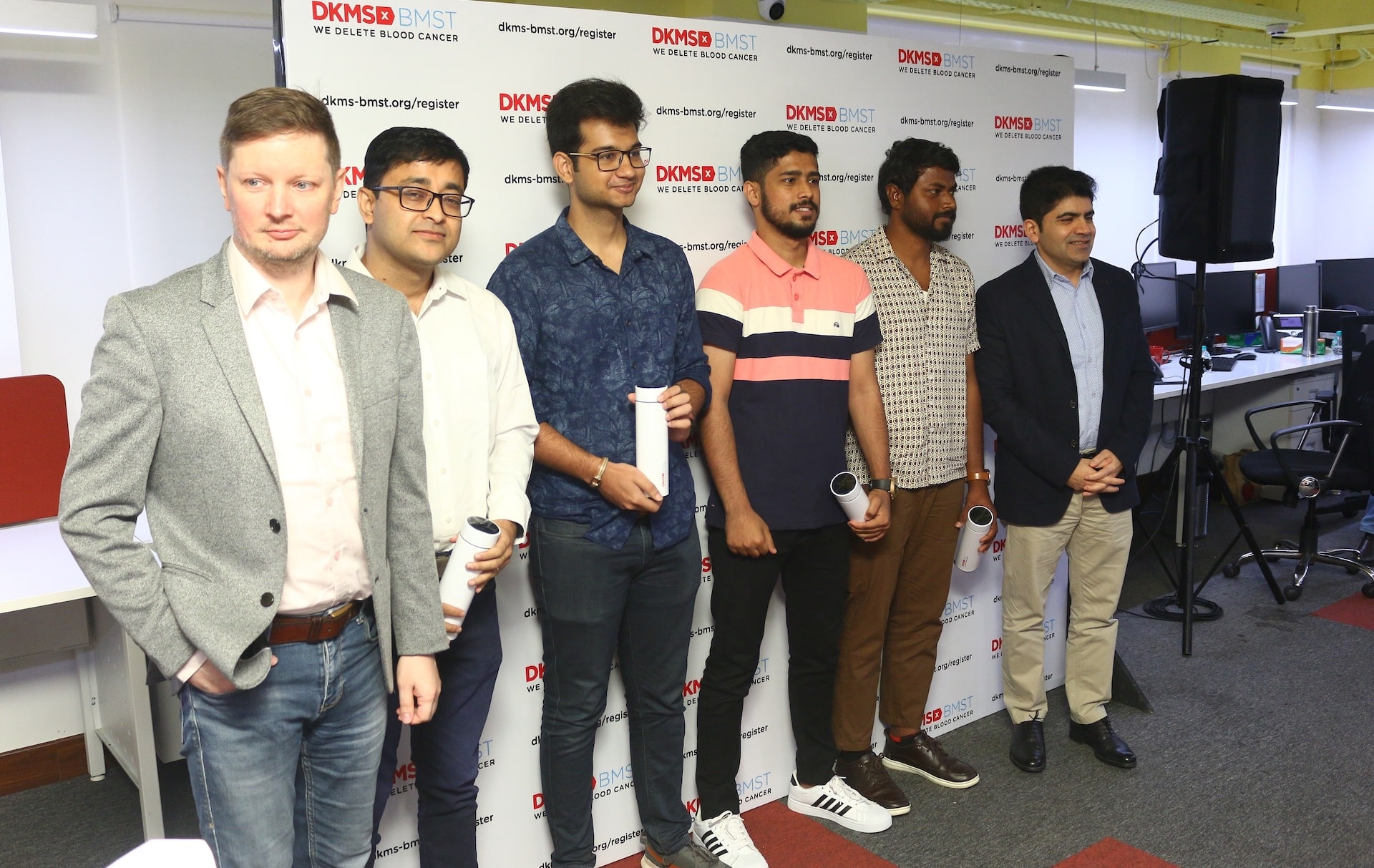 Blood Stem Cell Donors honoured by DKMS BMST Foundation