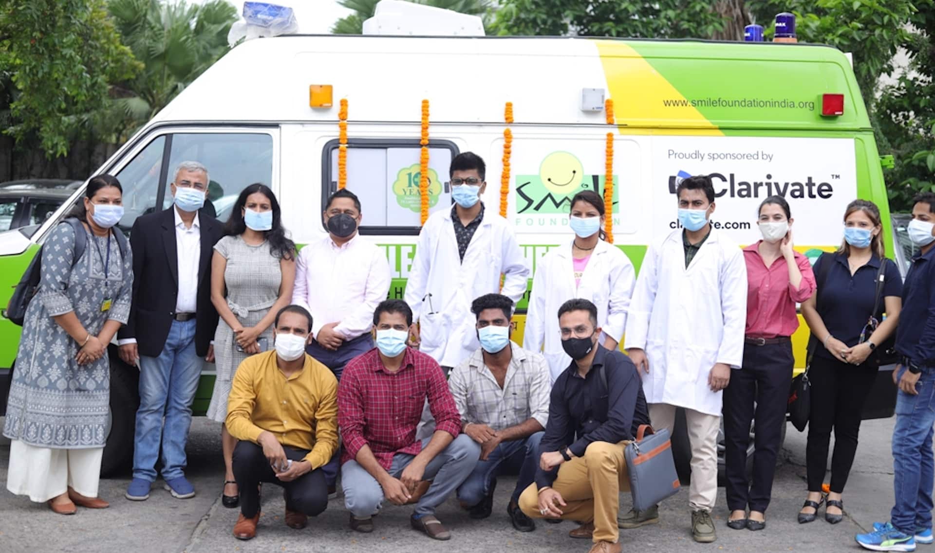 ‘Smile on Wheels’ unit find a home in Delhi though efforts of Clarivate