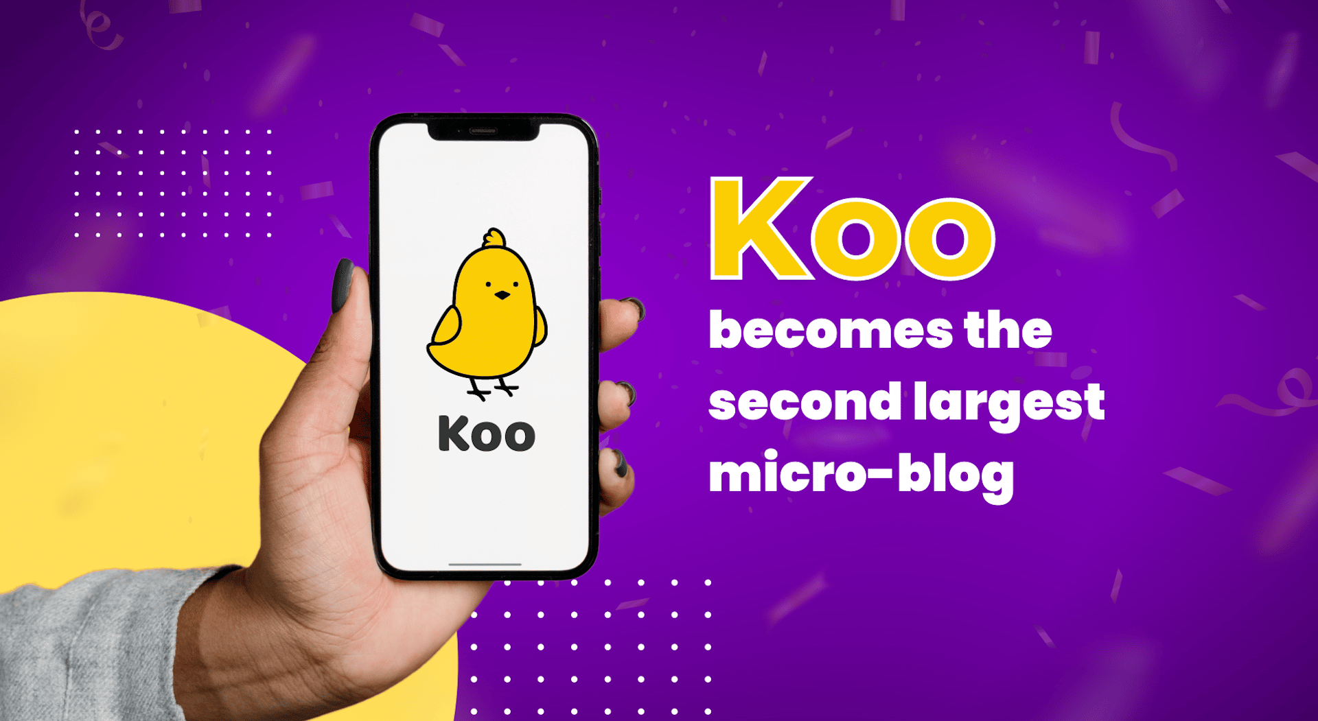 Koo becomes the second largest micro-blog available to the world