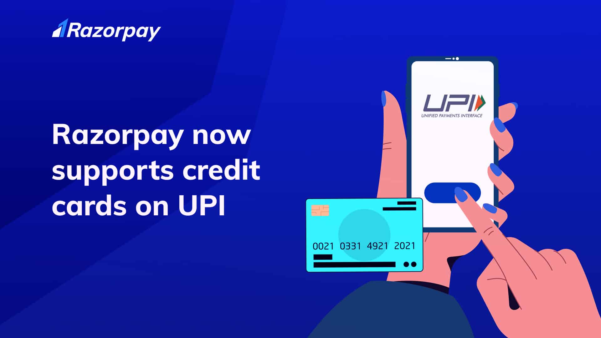 Razorpay Becomes India's First Payment Gateway to Support Credit Cards on UPI