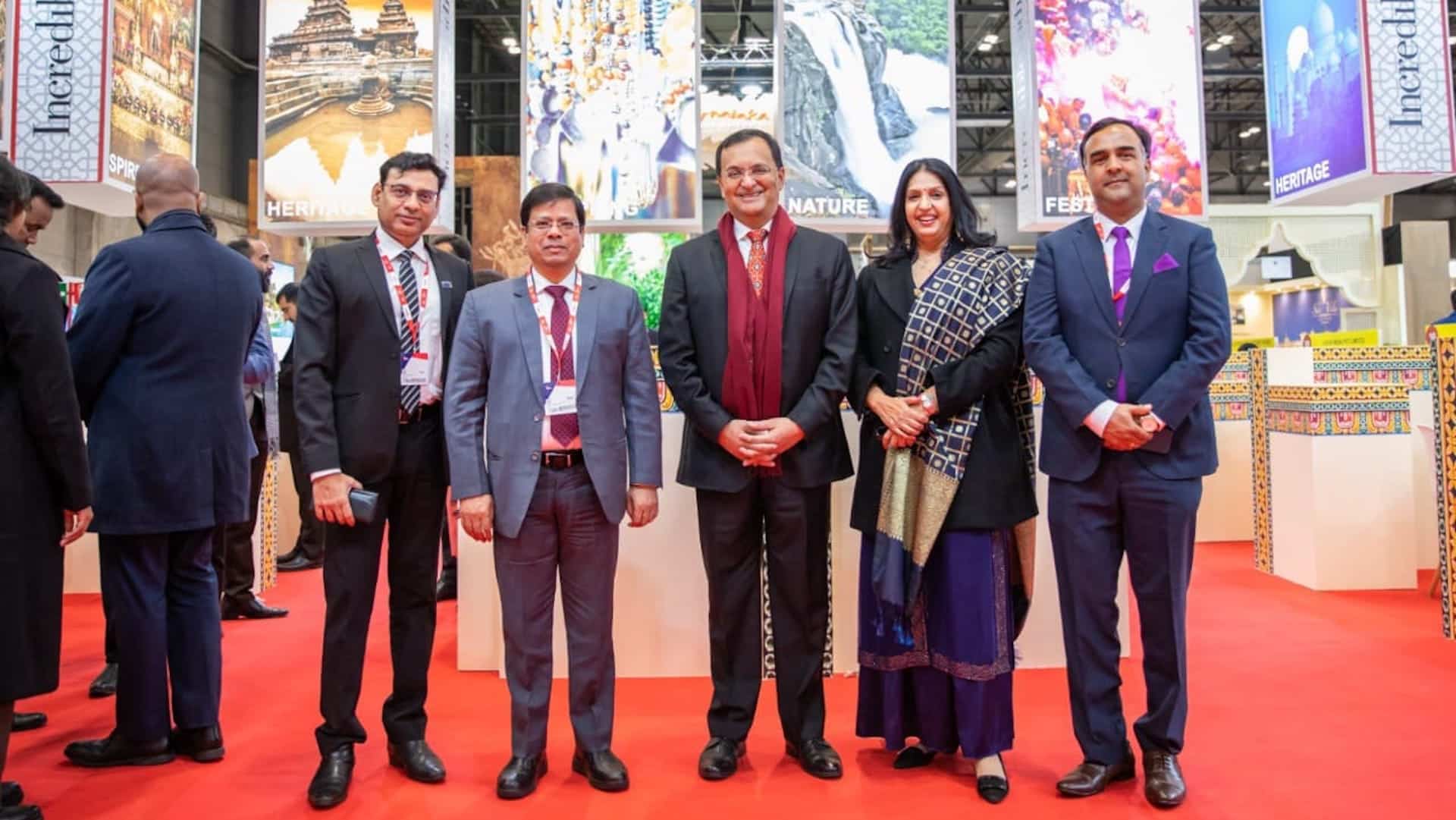 The Ministry of Tourism, Government of India participated in FITUR, one of the world’s largest international tourism trade fairs in Madrid