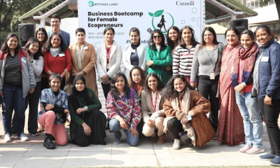 The High Commission of Canada to India and Mythos Labs host Grow Greener Girl bootcamp
