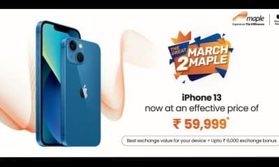 March2Maple Sale! Get iPhone 13 for just Rs. 59,999.