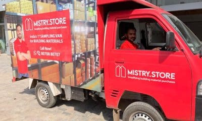 Build-tech platform Mistry.Store launches India’s first building material sampling van for professionals