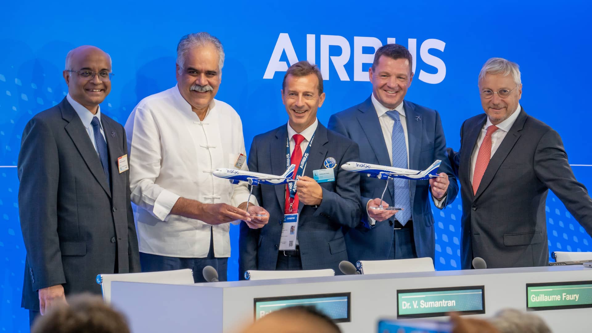 IndiGo places firm order for 500 planes with Airbus