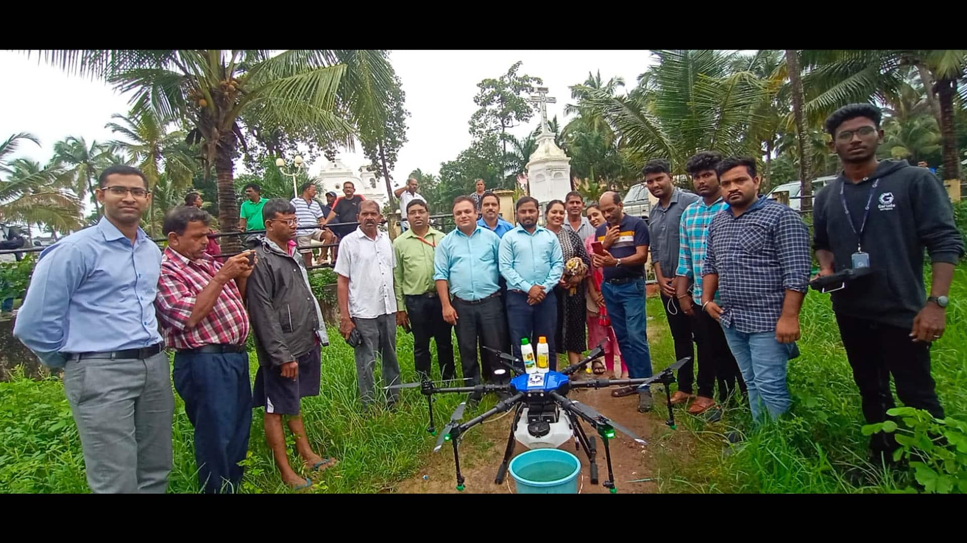 Garuda Aerospace to tie up with Goa agri dept for promoting use of drone in farming