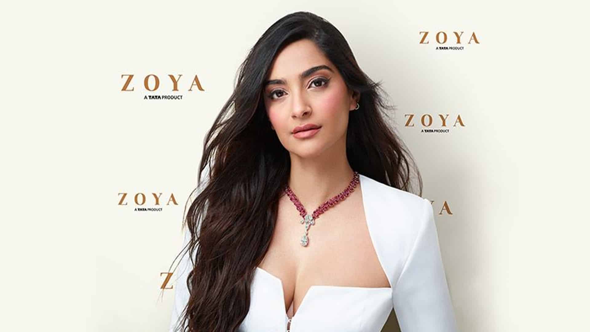 Luxury Diamond Atelier Zoya, from the House of Tata, Welcomes Sonam Kapoor as Brand Ambassador