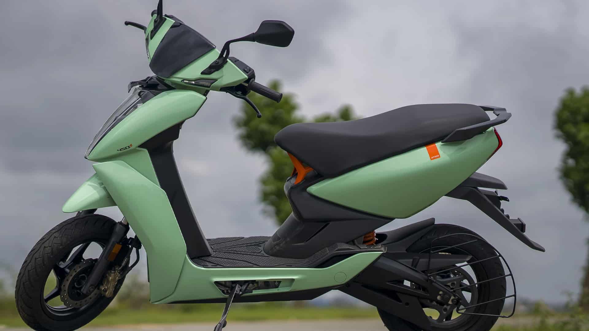 Ather Energy launches 450S electric scooter at Rs 1.29 lakh