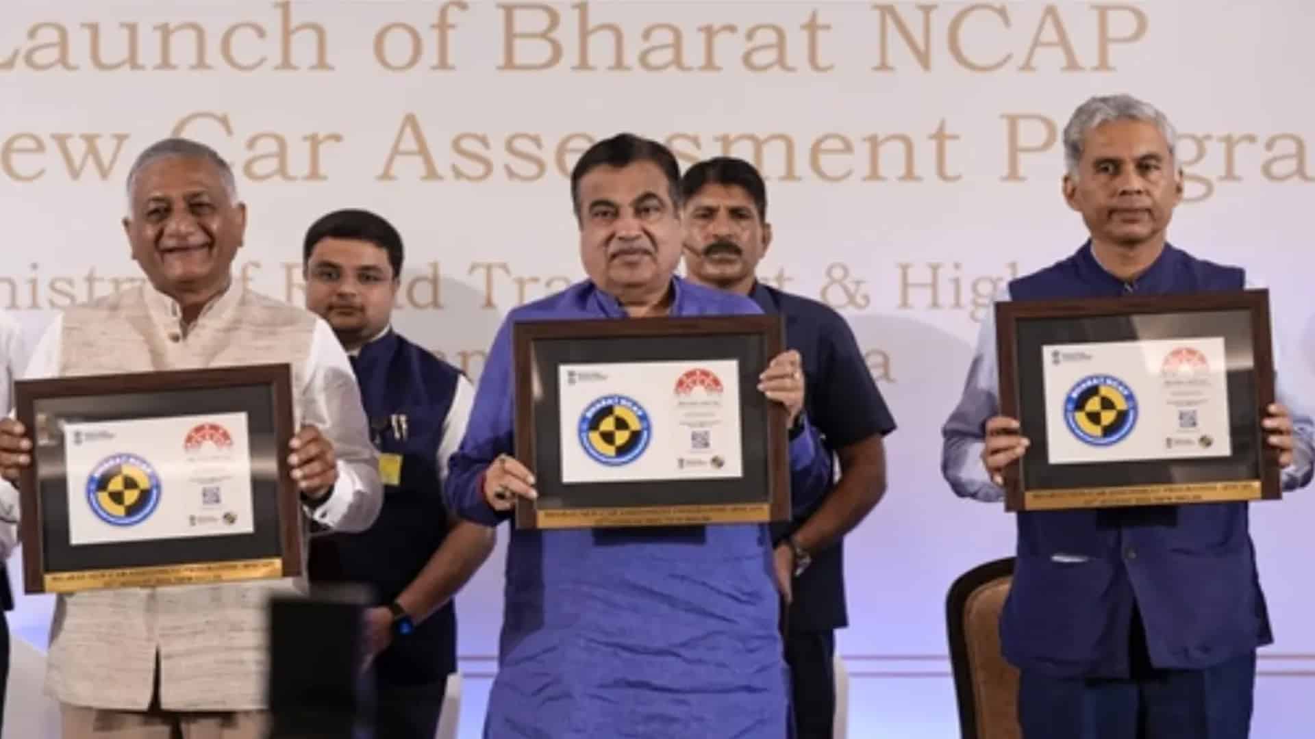 Gadkari launches India's first crash testing programme Bharat NCAP