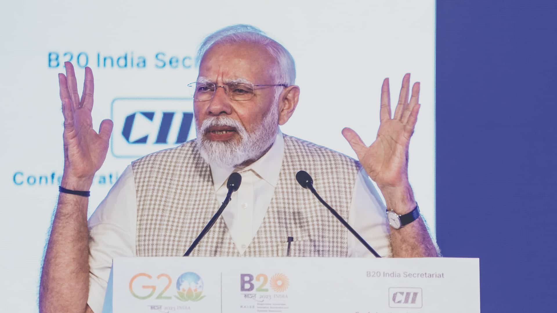 PM Modi calls for global framework on cryptocurrencies; ethical use of AI
