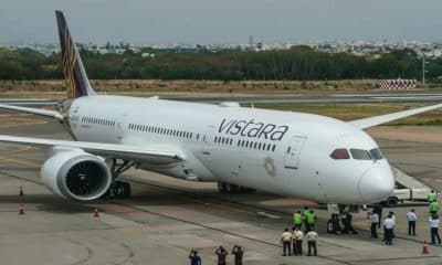 Vistara plane suffers engine damage after being hit by ground service equipment at Mumbai airport