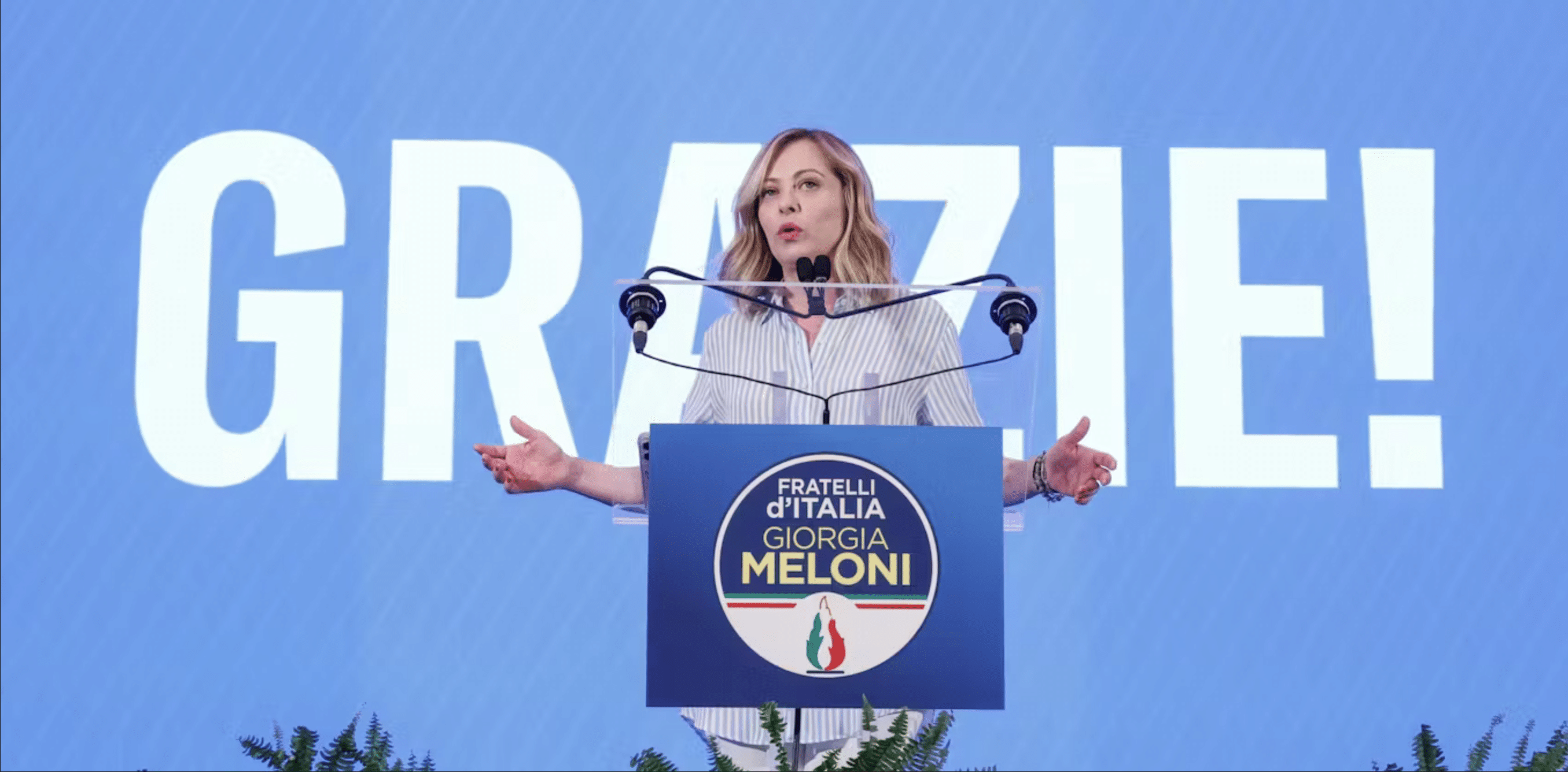 EU elections: how Italy’s far-right leader Giorgia Meloni framed her politics throughout the campaign