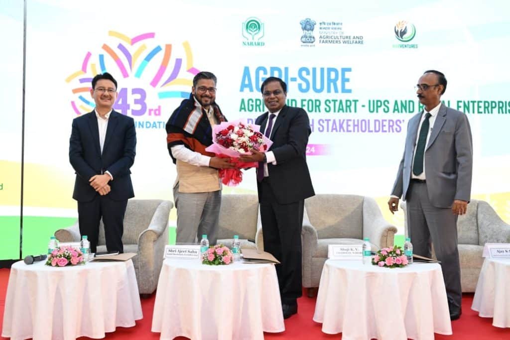 NABARD launch ₹750 Cr Agri-SURE Fund managed by NABVENTURES