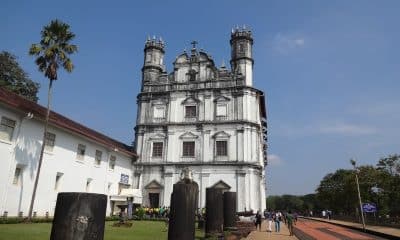 Goa Tourism Minister Rohan Khaunte met Union Tourism Minister Gajendra Singh Shekhawat - Basilica of Bom Jesus