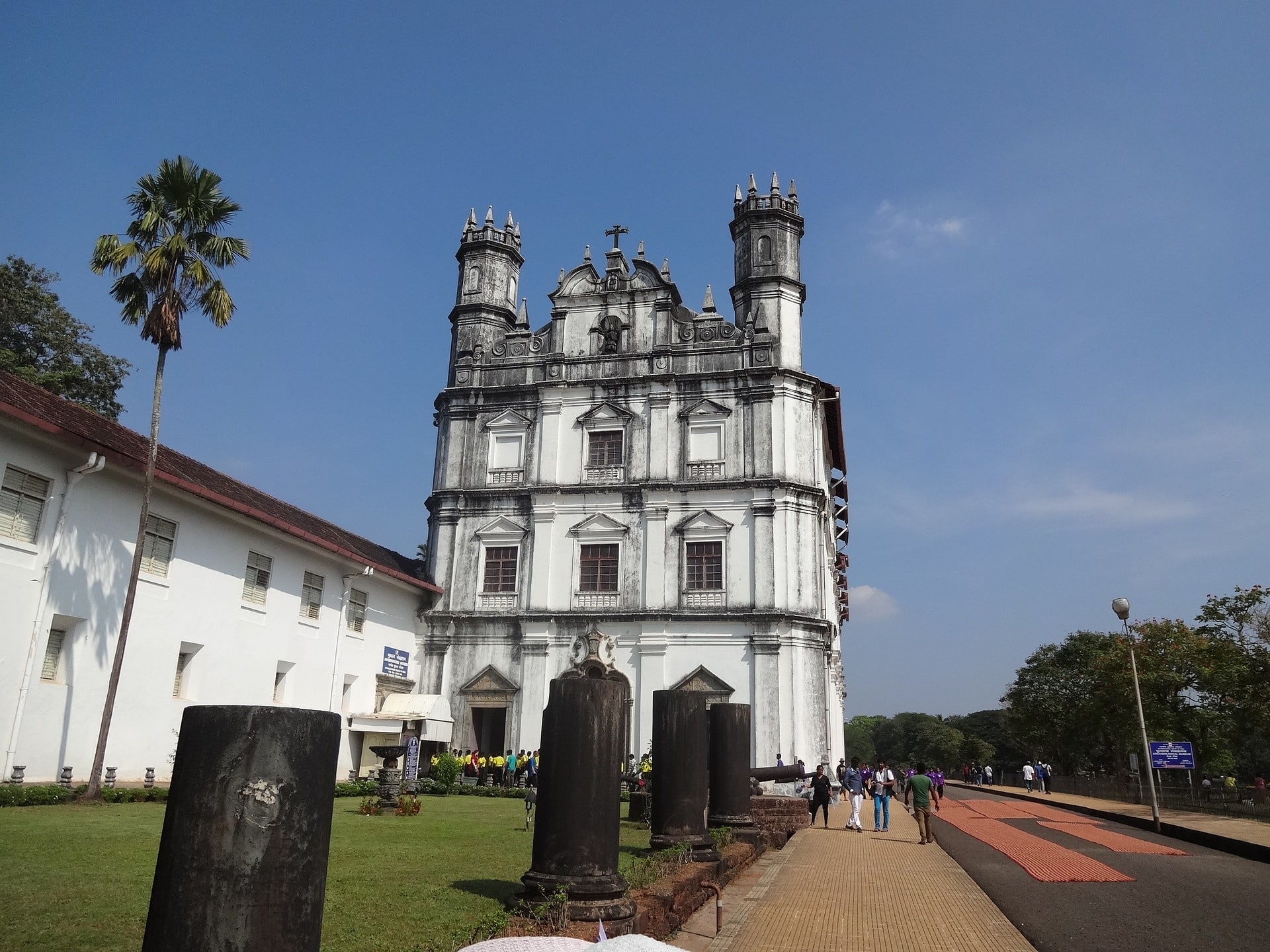 Goa Tourism Minister Rohan Khaunte met Union Tourism Minister Gajendra Singh Shekhawat - Basilica of Bom Jesus