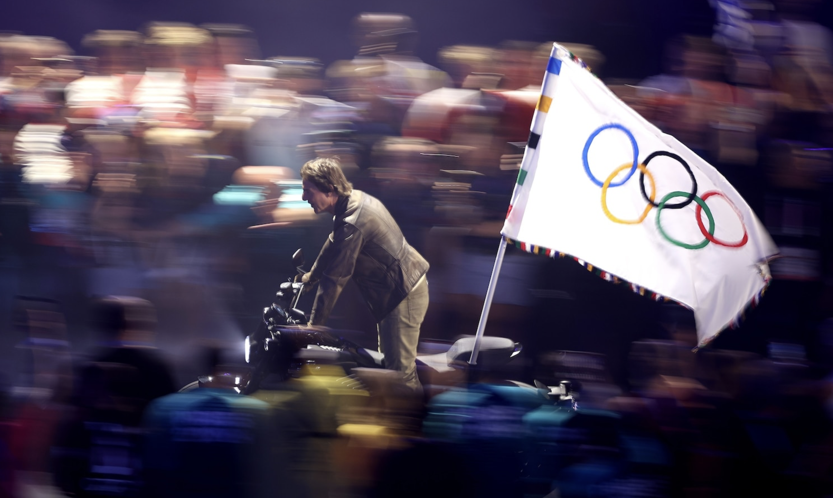 Tom Cruise flags off for Los Angeles Olympics 2028, with #LA28 stunt