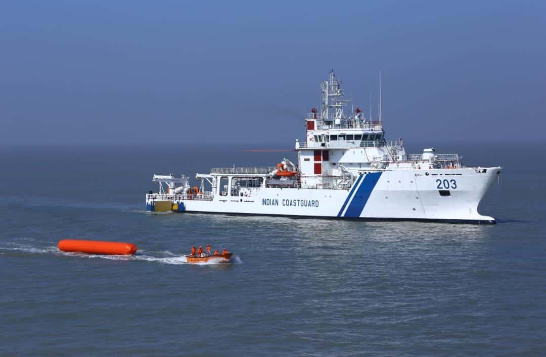 ‘Samudra Pratap’ Indigenous Pollution Control Vessel Launched in Goa