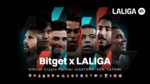 Bitget to partner La Liga as the official Crypto Partner