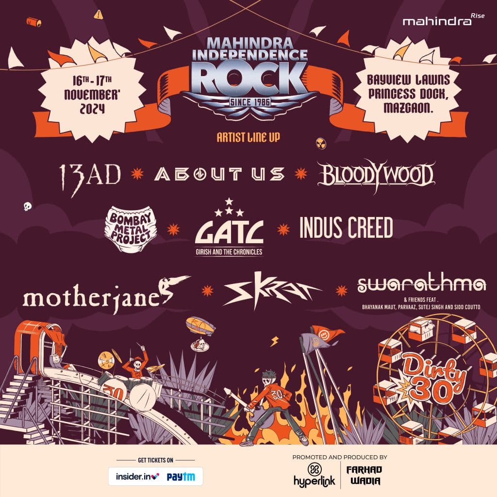 Mahindra Independence Rock- Artist Lineup