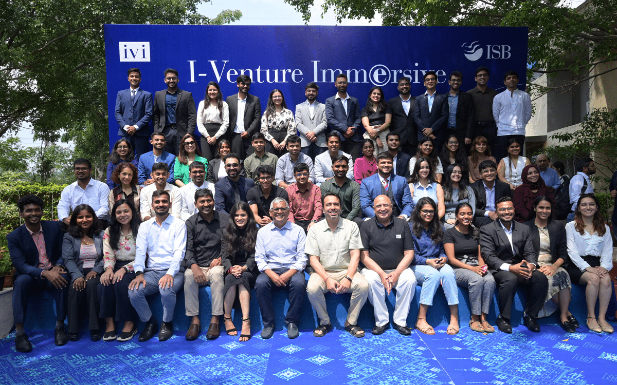 ISB Welcomes 51 Aspiring Entrepreneurs for Inaugural I-Venture Immersive (ivi) Programme | Jayant Chaudhary Union Minister of State (Independent Charge) for Skill Development and Entrepreneurship and Education | madan pillutla | Bhagwan Chowdhry