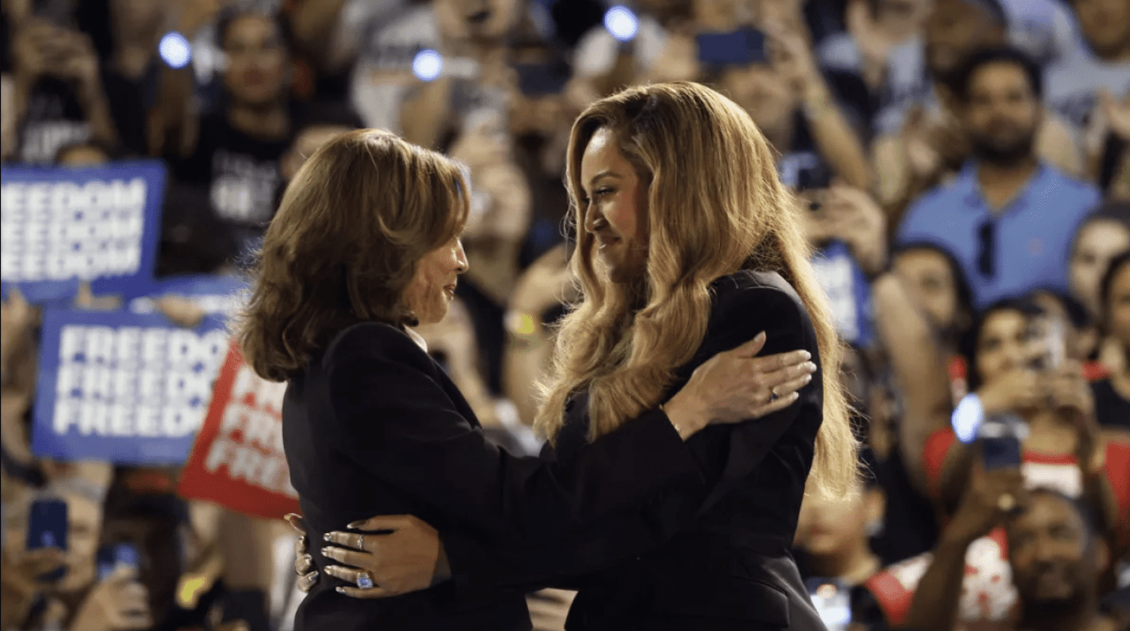 Kamala Harris Campaign uses Beyonce as a prop to gather crowds | Donald Trump