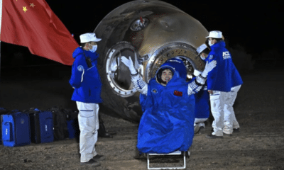 China’s Shenzhou 18 Astronauts Return Safely to Earth After Six-Month Mission_Chinese Astronauts_China Space Program | Ye Guangfu, Li Cong, Li Guangsu | China Manned Space Agency