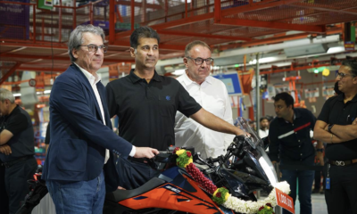 KTM on the Brink: Iconic Motorcycle Giant Files for Bankruptcy Amid €1.5 Billion Debt Pierer Mobility AG CEO Stefan Pierer and co-CEO Gottfried Neumeister Bajaj Motors Husqvarna GasGas