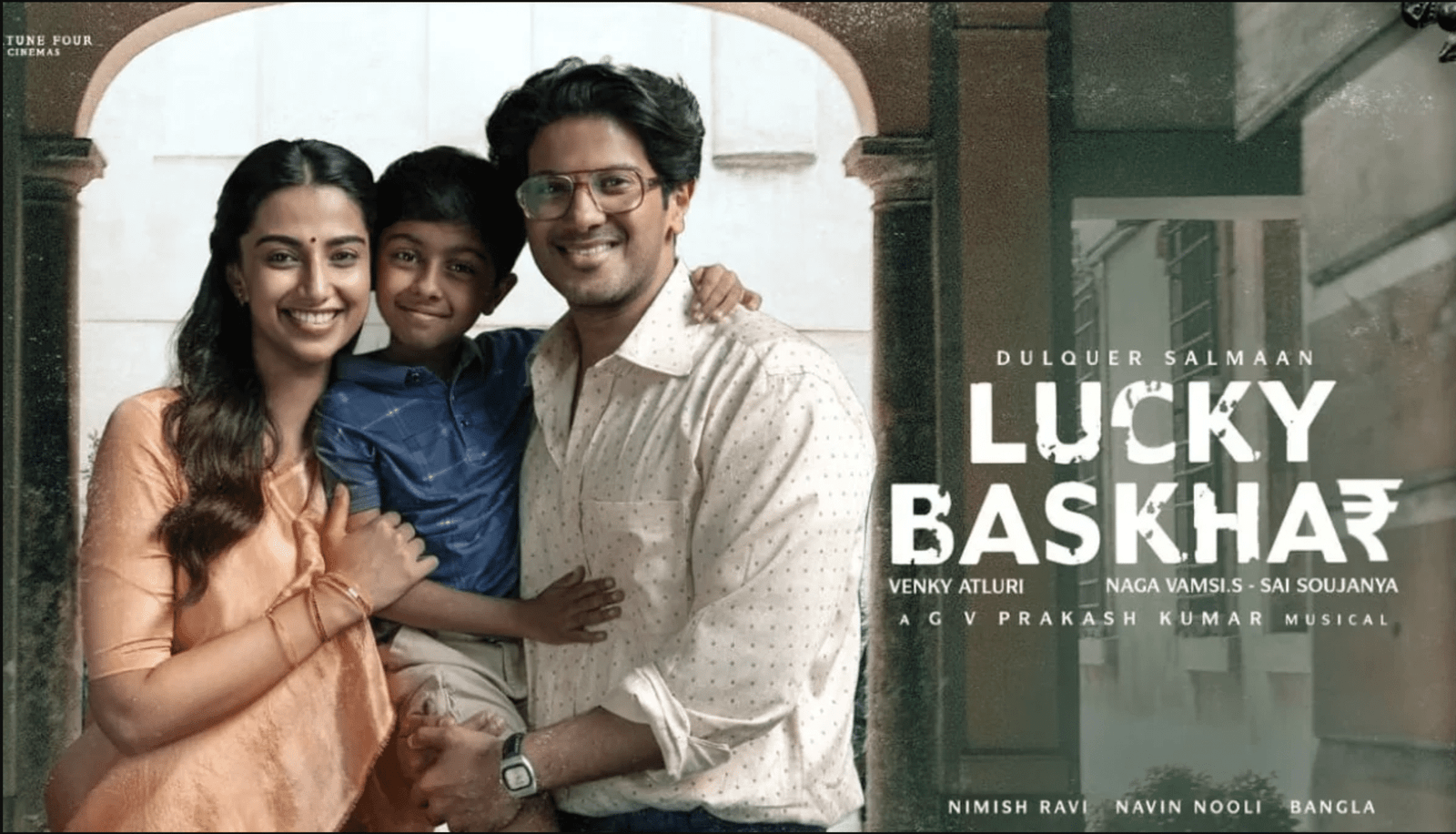 Lucky Bhaskar: Dulquer Salmaan’s Thriller Streaming on Netflix Venku Atluri