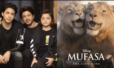 Shah Rukh Khan Reveals How Mufasa’s Journey Mirrors His Own Rise to Stardom Aryan Khan AbRam Khan Simba Lion King Barry Jenkins